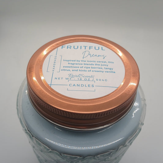 Fruitful Dreams Mindful Candle | 18 oz Diamond Jar