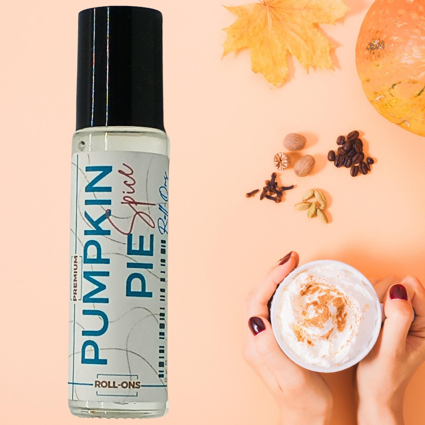 Pumpkin Pie Spice Roll-On Oil – Cozy Seasonal Aroma | A Warming Fragrance for Spring