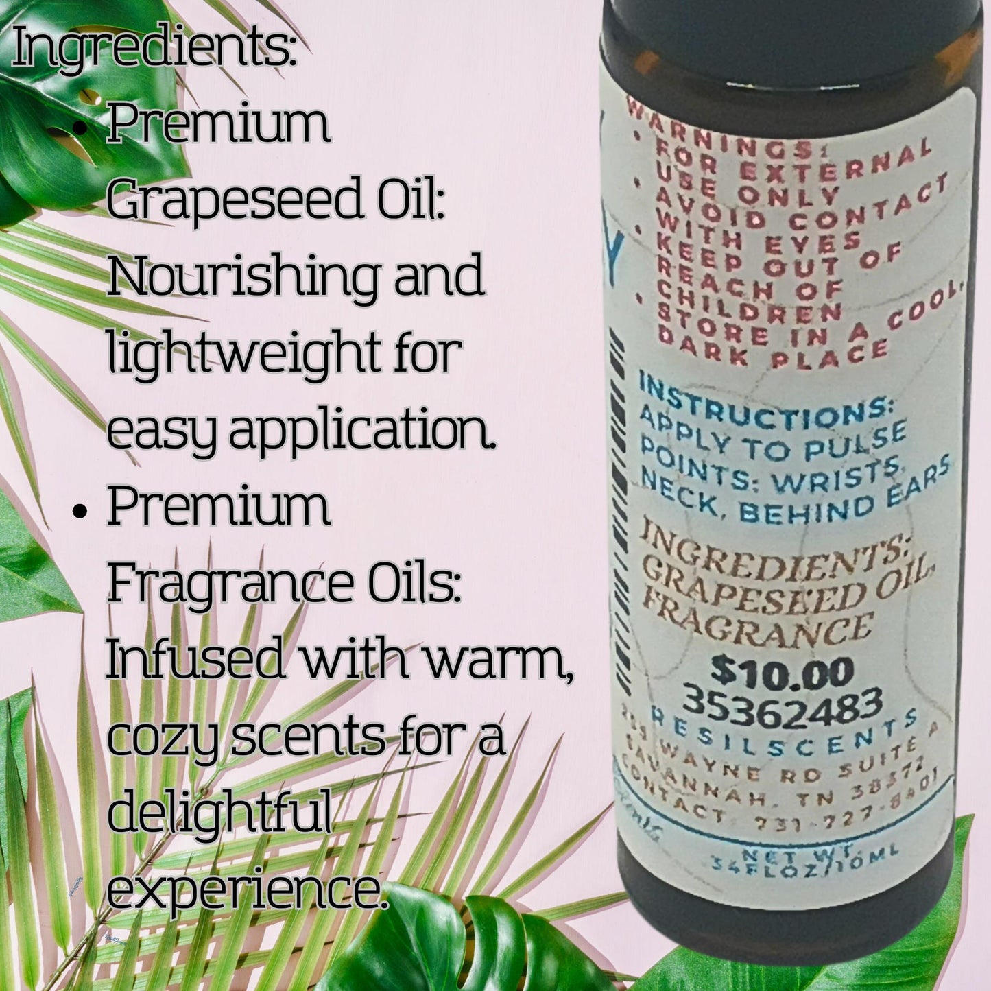 Monkey Farts Roll‑On Oil | Fun & Fruity Scent | ResilScents®