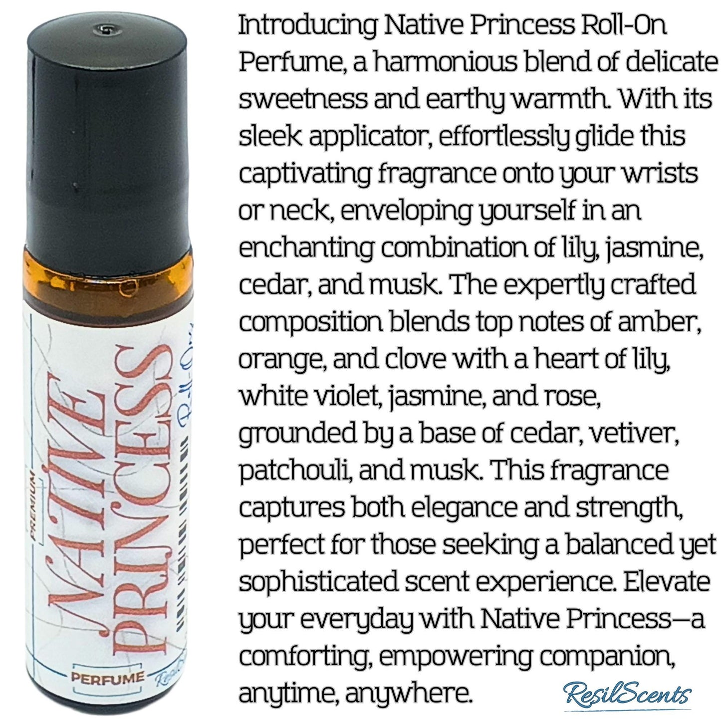 Native Princess Roll-On Oil – Aromatherapy Fragrance | Long-Lasting | Perfect for Spring