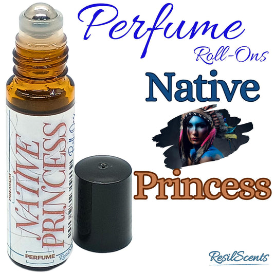 Native Princess Roll-On Oil – Aromatherapy Fragrance | Long-Lasting | Perfect for Spring