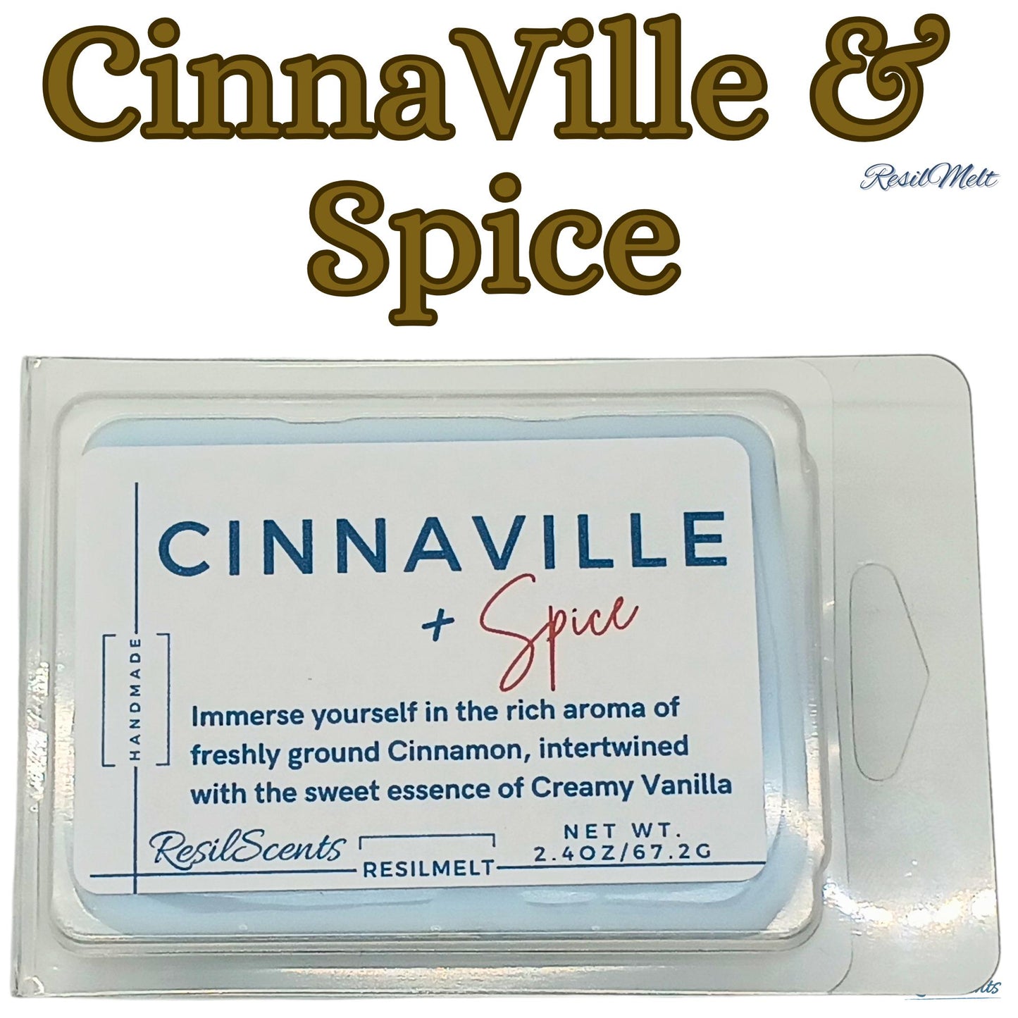 Cinnamon Spice ResilMelts™ | 2.4 oz Wax Cubes