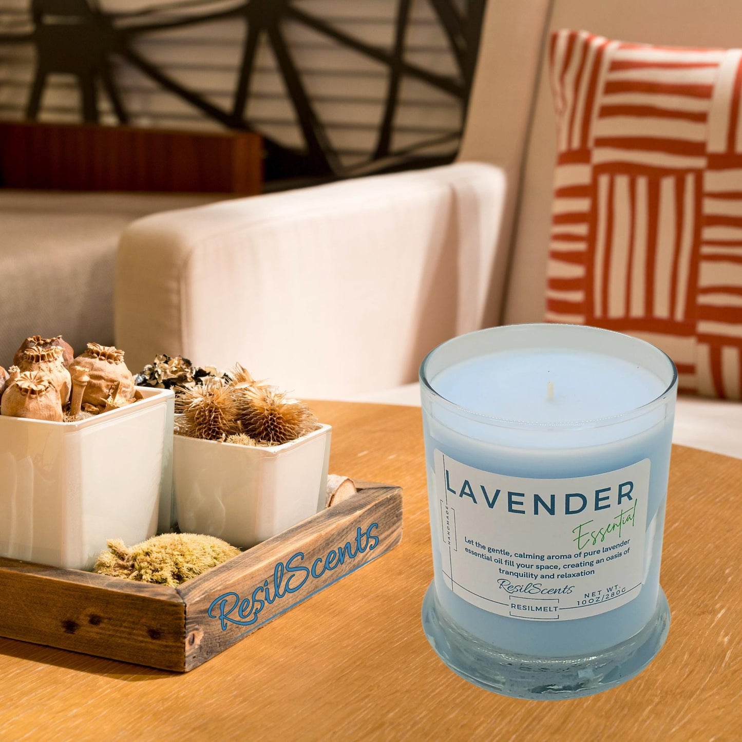 Lavender Essential Balance Candle – Pure Soothing Lavender | Relax & Unwind This Spring
