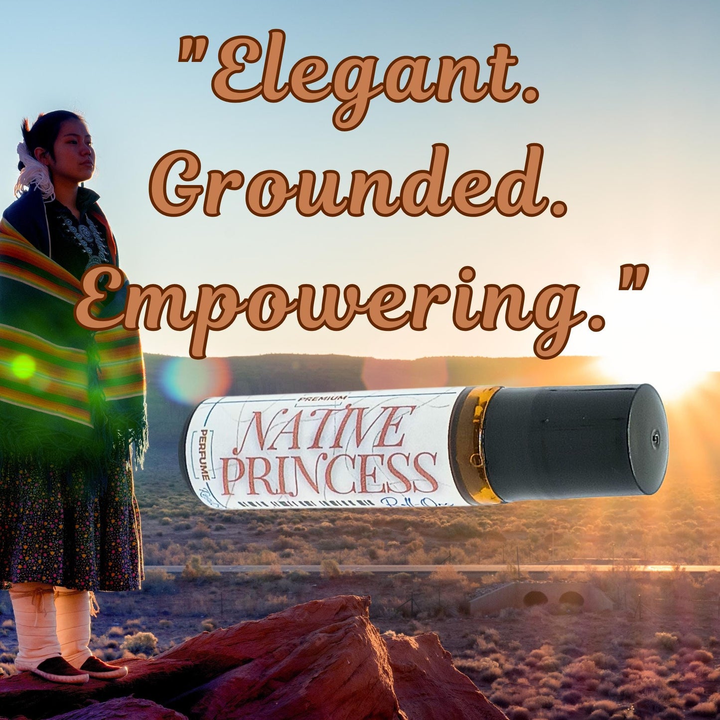 Native Princess Roll-On Oil – Aromatherapy Fragrance | Long-Lasting | Perfect for Spring