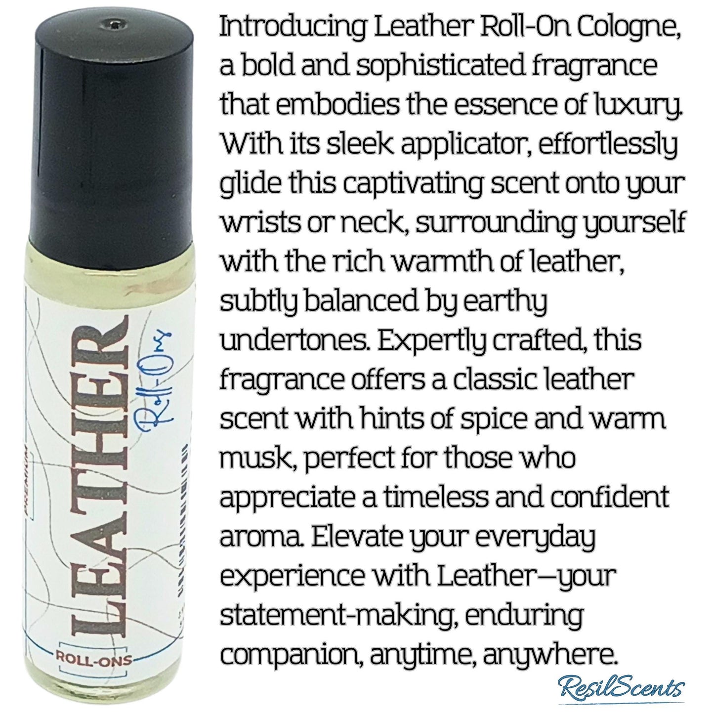 Leather Roll-On Oil – Luxurious Fragrance | Long-Lasting Scent | Perfect for Spring